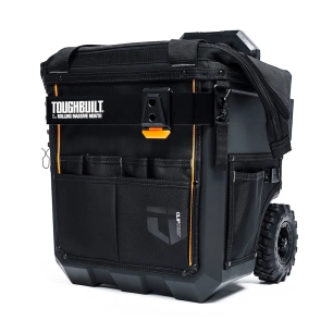 grand sac à outils massive mouth l à roulettes, avec système cliptech, 36,8 x 35,5 x 49,5 cm