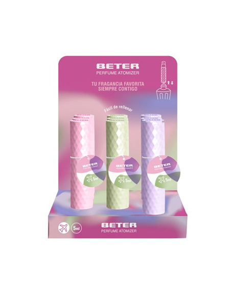 Vaporisateur Parfum Rechargeable Portable, Rechargeable, 5ml, Couleurs Assorties - BETER