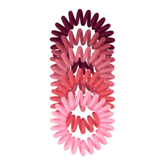 élastique spirale épais, couleurs assorties, 6 unités