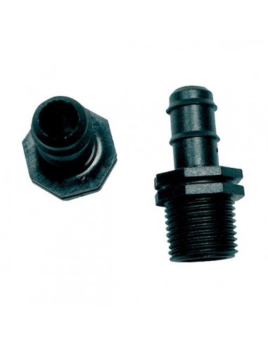 Raccord droit mâle 20X27 D16/2
