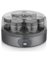 yaourtiã¨re 7 pots 150 ml - 18 w - dark inox - severin france