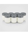 yaourtiã¨re 7 pots 150 ml - 18 w - dark inox - severin france