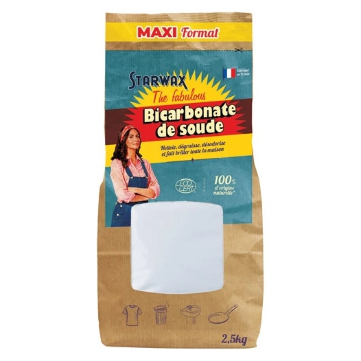 bicarbonate de soude 2.5 kg - brunel
