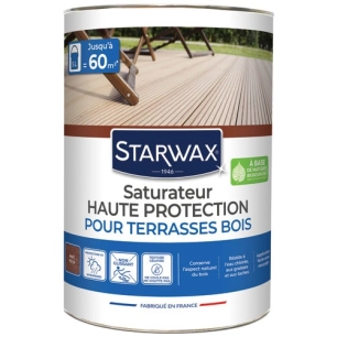 saturateur haute protection pour terrasses et bois exterieur - brunel