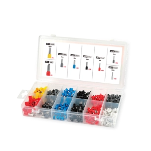 boîte d'embouts de câbles, ensemble de 800 pièces
