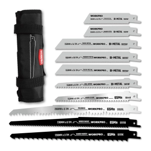 lames de scie à résigues mixtes 10+10, jeu de 20 pièces