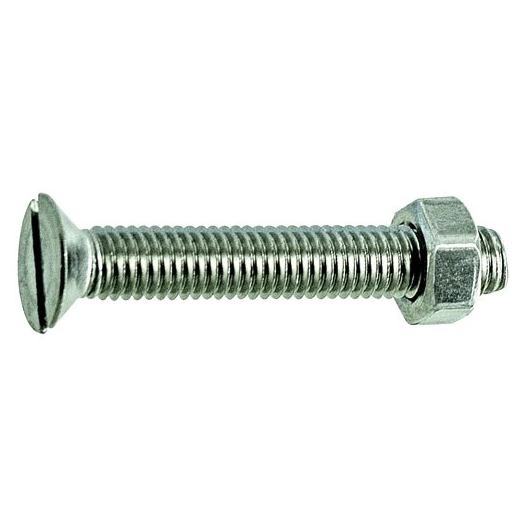 boulon inox a4 tãªte fraisã©e 4 x 30 mm sachet de 18 - vynex