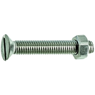 boulon inox a4 tãªte fraisã©e 5 x 40 mm sachet de 11 - vynex