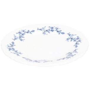 assiette plate 16cm blue flower retro - fine dining living