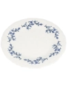 assiette plate 32cm blue flower retro - fine dining living