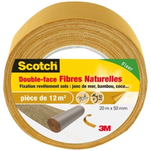 ruban double face revetements de sols 50 mm x 20 m - gpi 3m bricolage et batiment