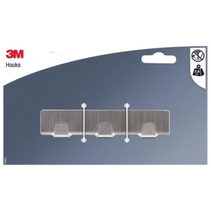 crochet adhã©sif 3 pateres metal 2.8 kg - gpi 3m bricolage et batiment