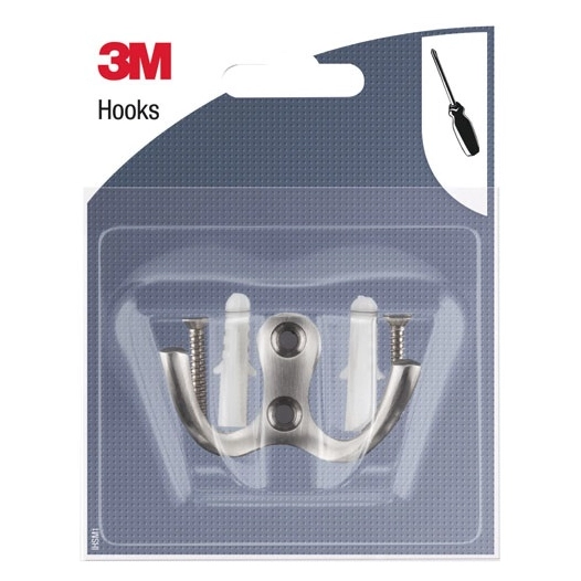 crochet a visser metal forme w - gpi 3m bricolage et batiment