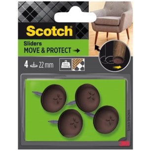 patin plastique alveoles ã˜ 22 mm lot de 4 - gpi 3m bricolage et batiment