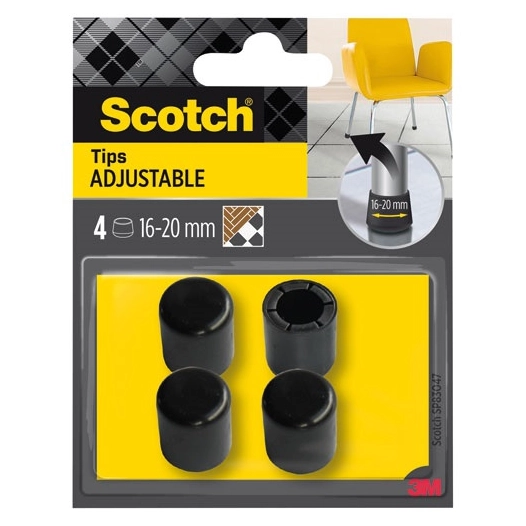 embout multitaille 16 a 20 mm lot de 4 - gpi 3m bricolage et batiment