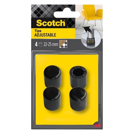 embout multitaille 22 a 25 mm lot de 4 - gpi 3m bricolage et batiment