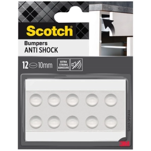 patin antichoc adhã©sif 10 mm lot de 12 - gpi 3m bricolage et batiment