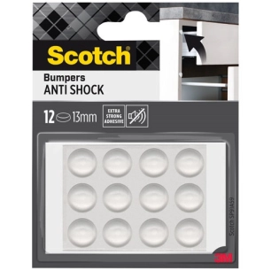 patin antichocadhã©sif 12 mm lot de 12 - gpi 3m bricolage et batiment