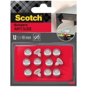 ventouse antiderapante 10 mm lot de 12 - gpi 3m bricolage et batiment