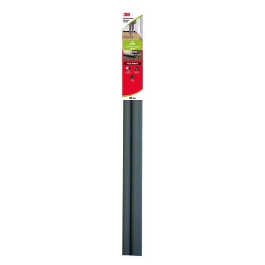 bas de porte sol lisse noir 93 cm - gpi 3m bricolage et batiment