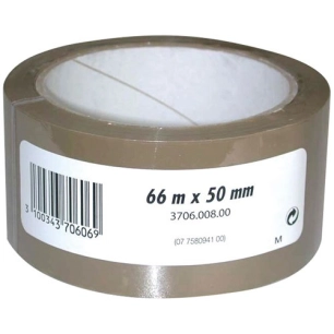 ruban adhesif emballage marron 48 mm x 66 m - gpi 3m bricolage et batiment