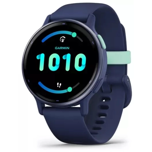vivoactive5.metallic blue/bleu marine. - garmin