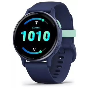 vivoactive5.metallic blue/bleu marine. - garmin
