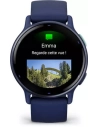 vivoactive5.metallic blue/bleu marine. - garmin