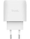 chargeur pc usb-c.45w.gan.blanc. - trust