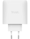 chargeur pc usb-c.65w.gan.blanc. - trust