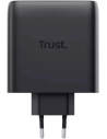 chargeur pc usb-c.100w.gan.2 ports. - trust