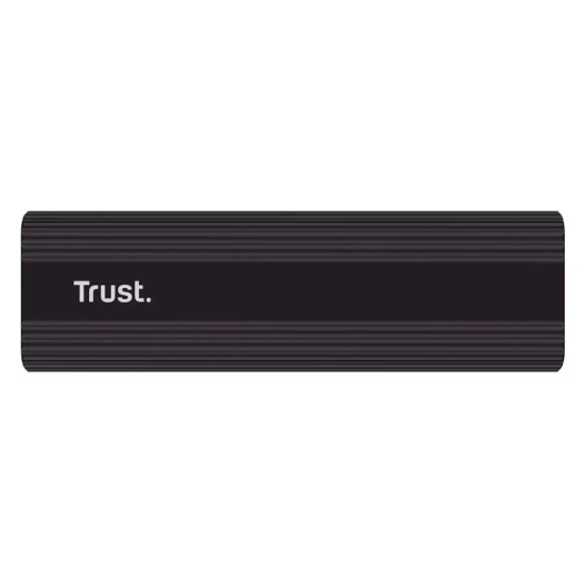 boitier compact usb-c/a pour carte ssd. - trust
