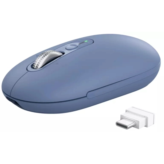 souris hyperscroll seron.usb-c.bleu. - trust