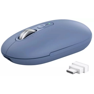 souris hyperscroll seron.usb-c.bleu. - trust