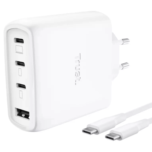 charg pc usbc.65w.gan.3usb-c+1usb-a.blc - trust