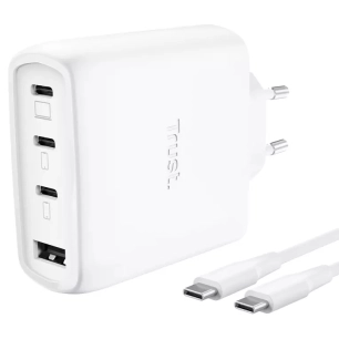charg pc usbc.65w.gan.3usb-c+1usb-a.blc - trust