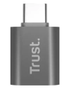 pack 2 adaptateurs usb-c vers usb-a.gris - trust