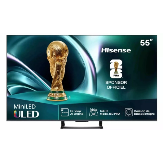 4k.miniqled.139.smarttv.vidaa.caisson. - hisense