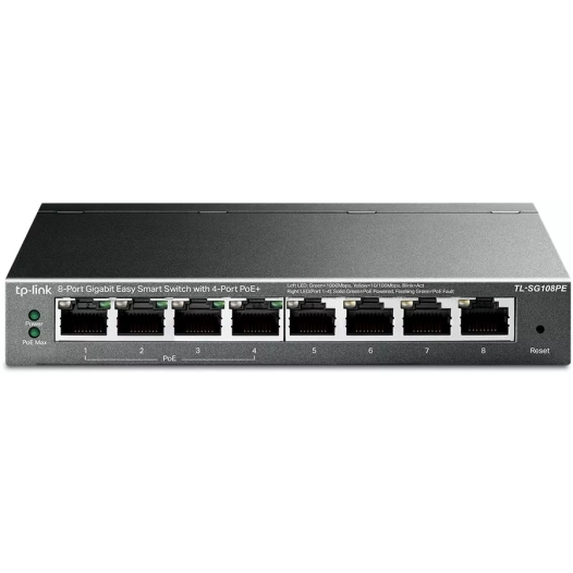 switch8ports easy smart.4ports poe+. - tplink