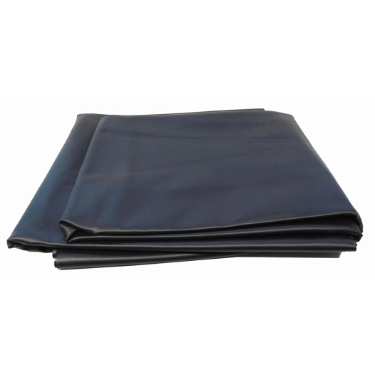 bâche en pvc pour tout type de bassin, noire, aqualiner, 2 x 3 m