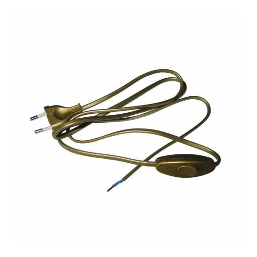 raccordement électrique avec interrupteur manuel lfm 275/100-50 doré