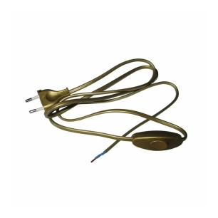 raccordement électrique avec interrupteur manuel lfm 275/100-50 doré