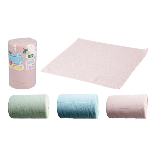 torchons de cuisine, couleurs assorties, 33 x 27 cm, lot de 15