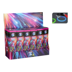 accessoires lumineux, brillent dans l'obscurité, boîte 5 pièces