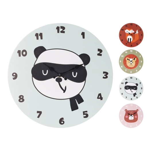 horloge murale pour enfants, modèles variés, ø33 cm