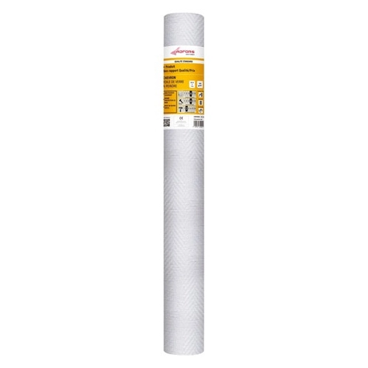fibre de verre 145 g/m chevron 25mx100cm - wsab logistique