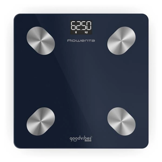 pese personne impedencemetre connecte 180kg 50gr 15â indicateurs corporels 8â profils - gpe seb france - rowenta