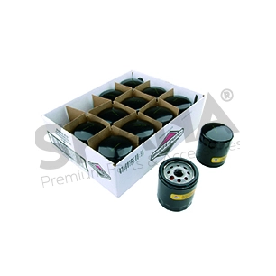 jeu de 12 filtres à huile briggs & stratton origine 491056.