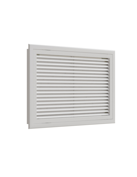 Grille de Reprise Ailettes Diffusion d'air optimisée - Baillindustrie