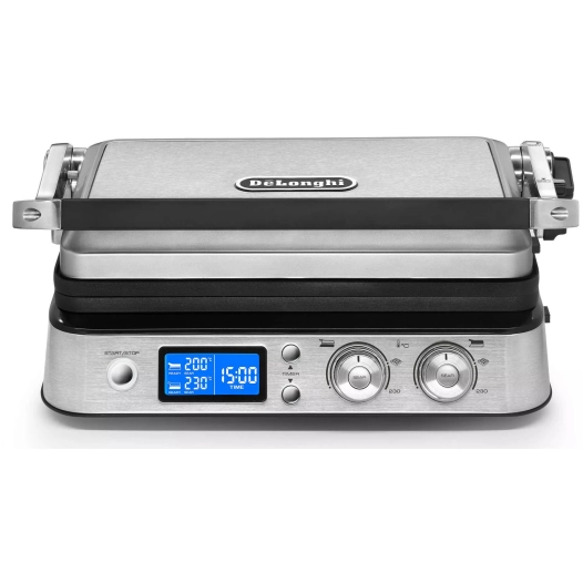 multigrill.37x23.2000w.2jeux plaq.digit. - delonghi